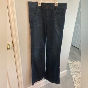 Citizens of humanity dark wash flare jeans size 30